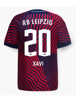 Moški Nogometna dresi replika RB Leipzig Xavi Simons #20 Gostujoči 2023-24 Kratek rokav